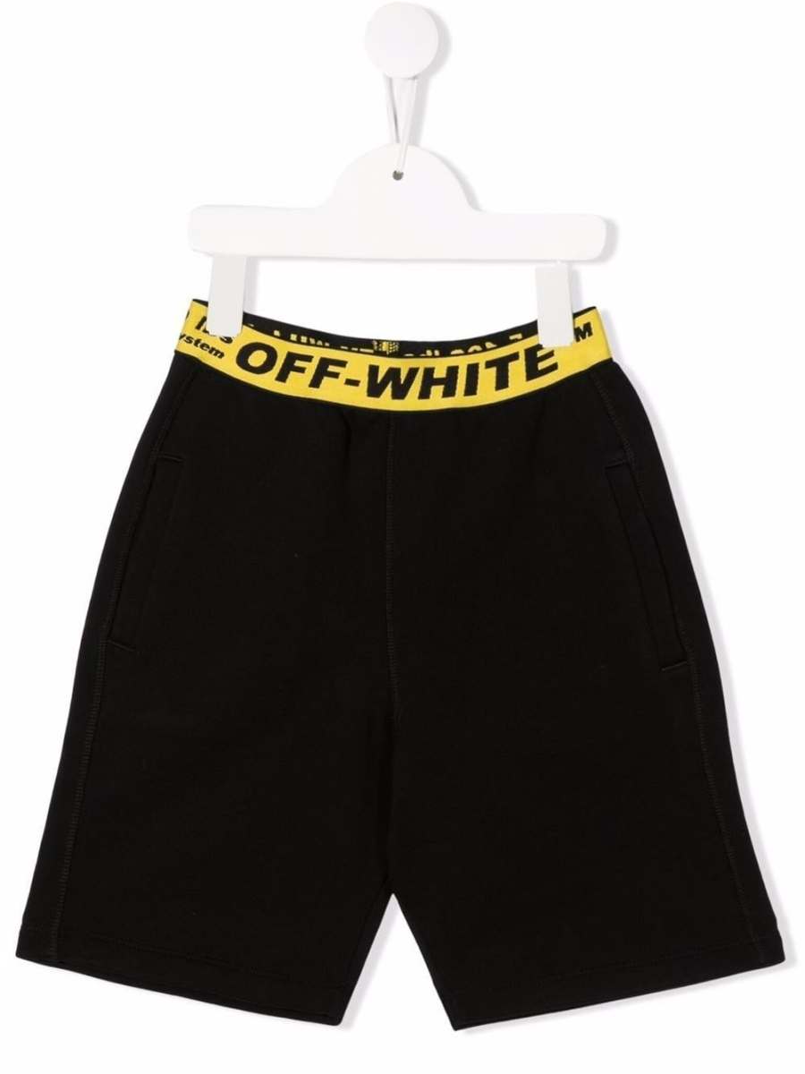 logo-band shorts