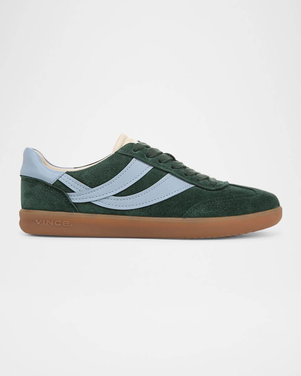 Oasis Bicolor Leather Retro Sneakers