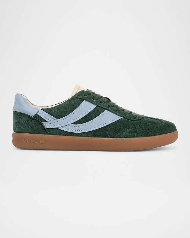 Oasis Bicolor Leather Retro Sneakers
