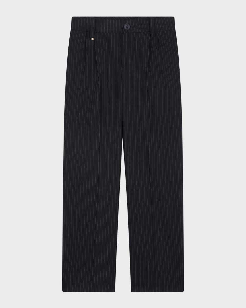 Boy's Striped Suit Pants, Size 4-16