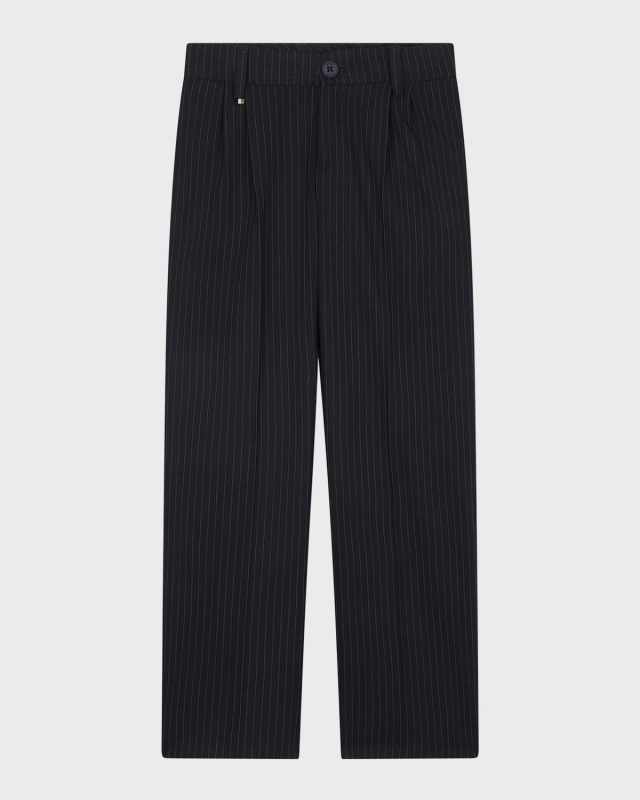 Boy's Striped Suit Pants, Size 4-16