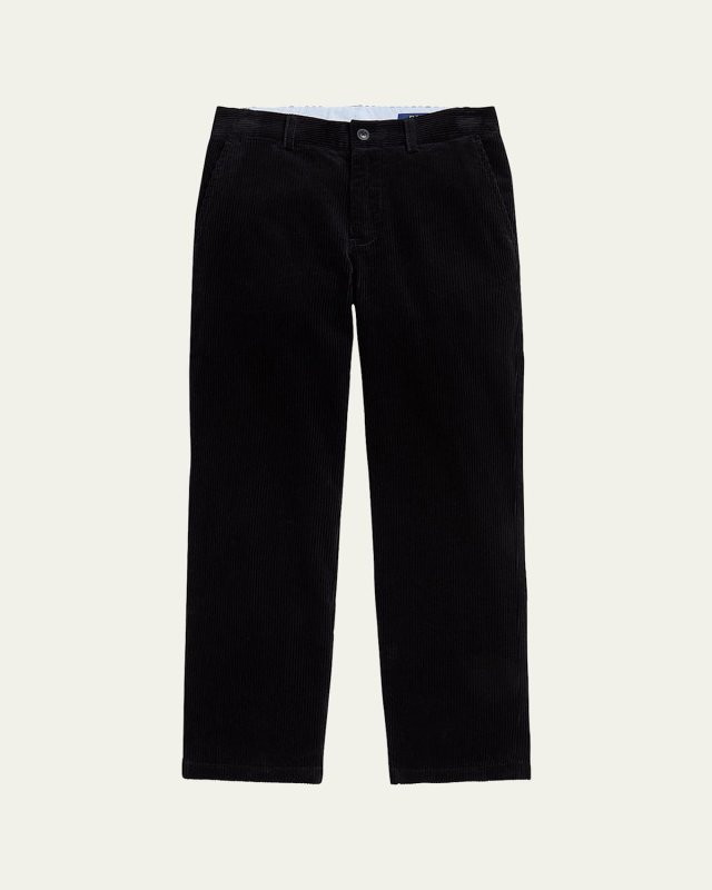 Boy's Corduroy Straight Leg Pants, Size 8-20