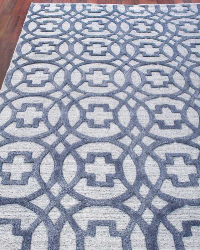 Belmar Circles Hand-Knotted Rug, 12' x 15'