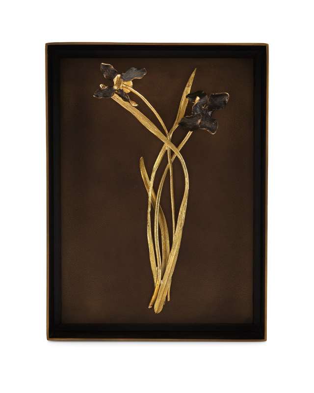 Black Iris Shadow Box