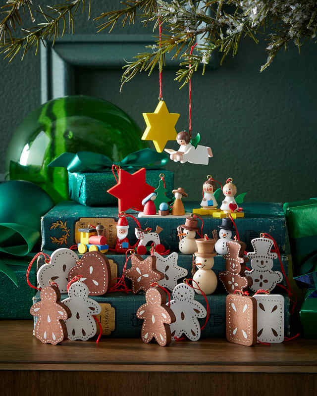 Christmas Advent Calendar Ornaments