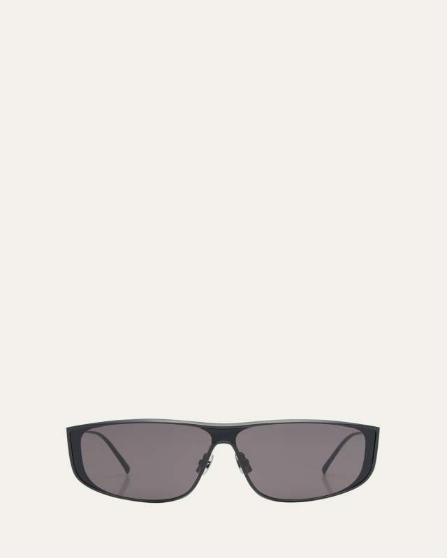 Luna Zinc Alloy Shield Sunglasses