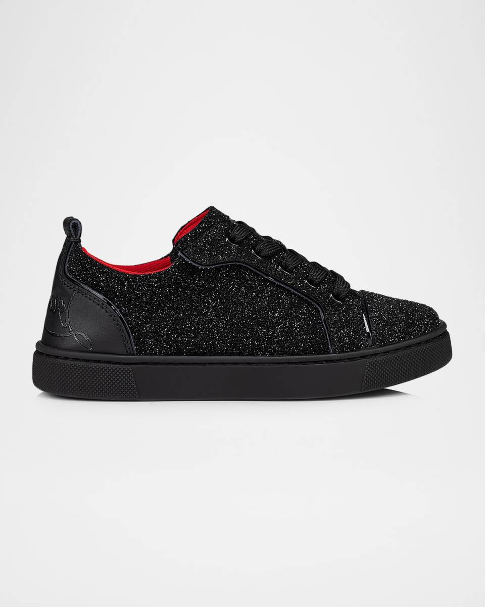 Boy's Funnyto Embellished Leather Sneakers, Toddlers/Kids