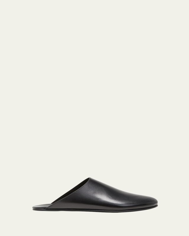Dante Leather Slide Mules