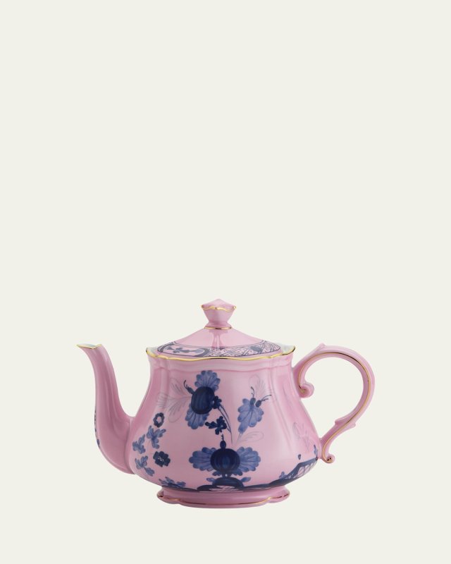 Azalea Oriente Italiano Golden Teapot