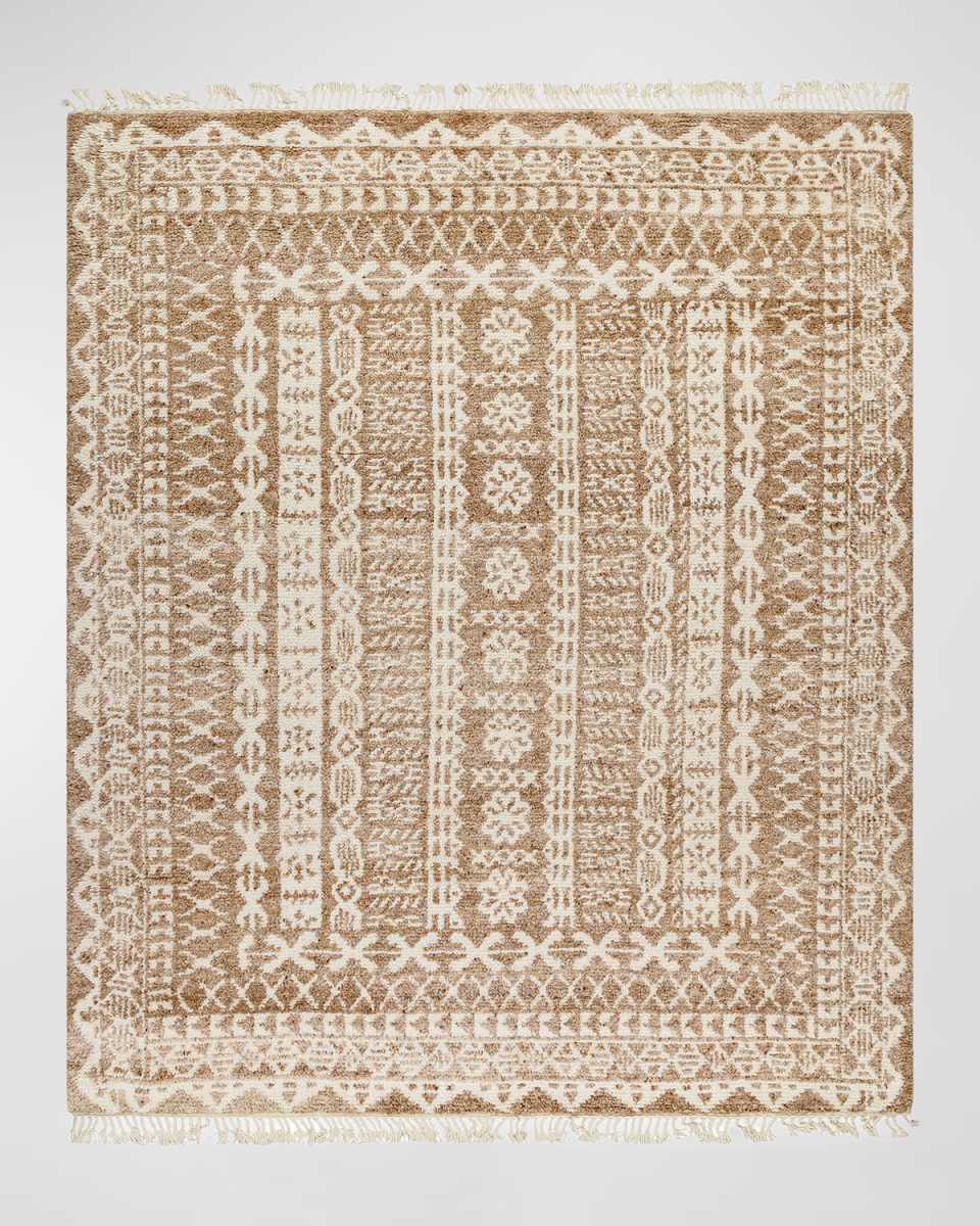 Corah Hand-Knotted Rug, 6' x 9'