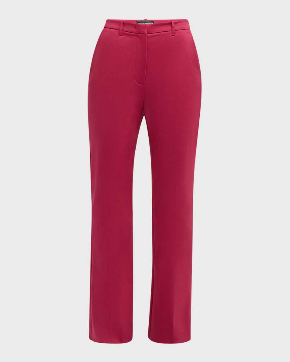 Bootcut Couture Cotton Trousers