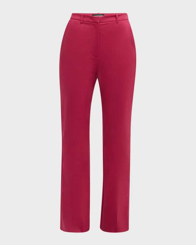 Bootcut Couture Cotton Trousers