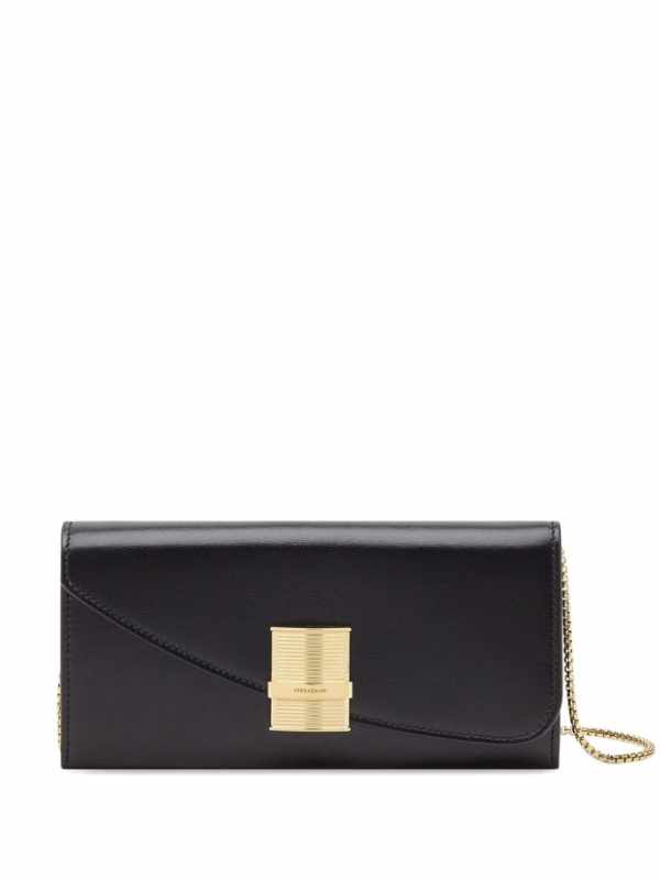 Fiamma leather chain wallet