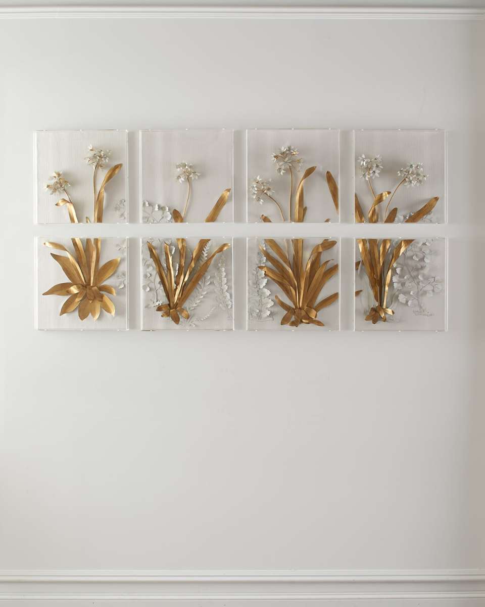 "Agapanthus" 8-Panel Wall Art