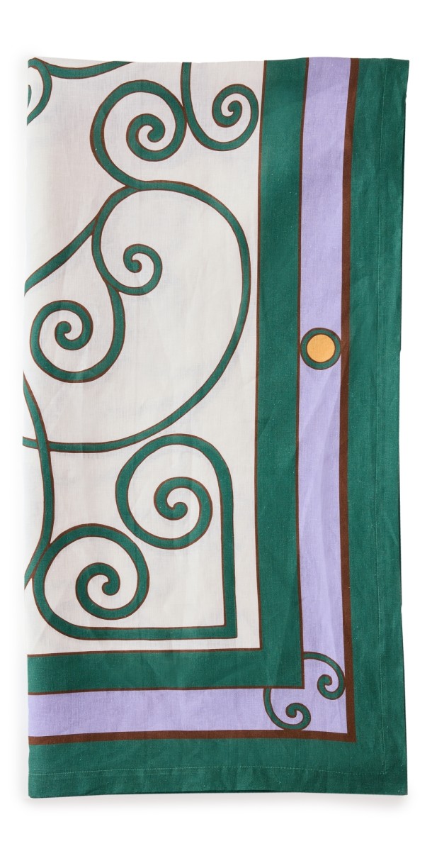 La Double J Large Tablecloth (180x350) Cortile Lilac