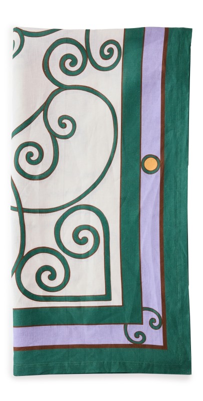 La Double J Large Tablecloth (180x350) Cortile Lilac