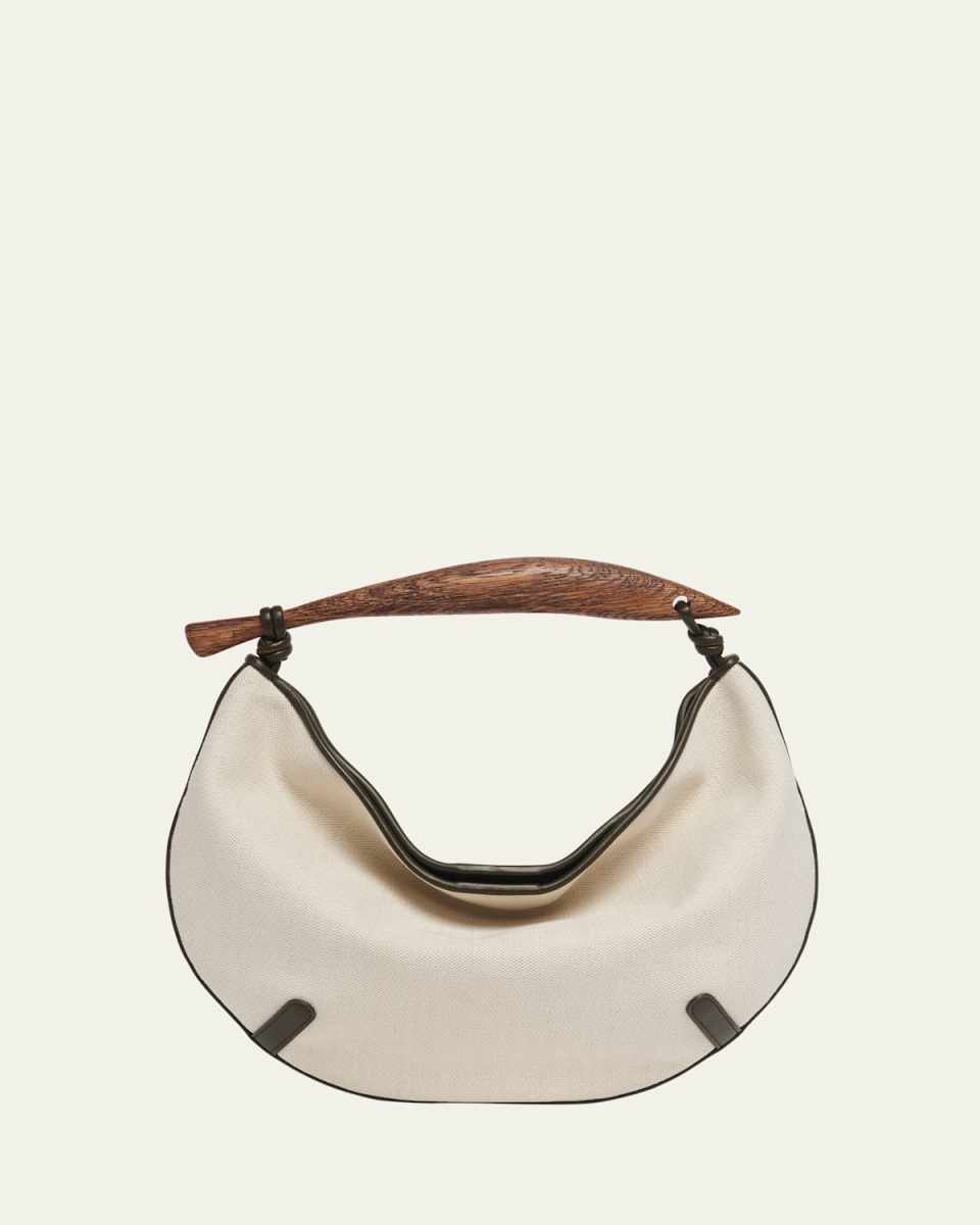 Small Sardine Canvas Top-Handle Bag