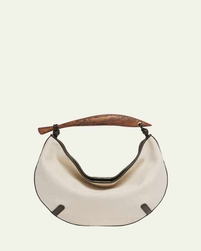 Small Sardine Canvas Top-Handle Bag