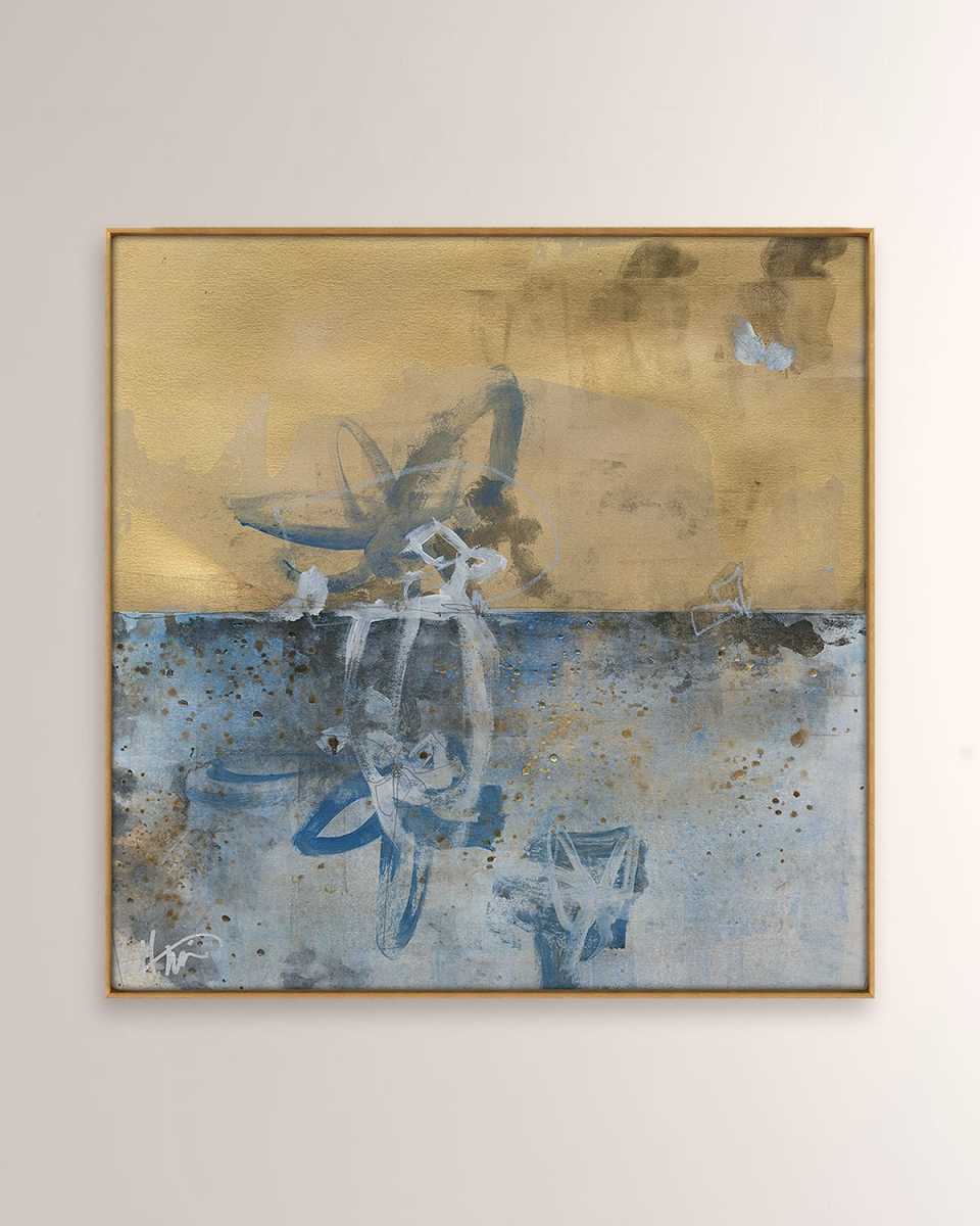 "Flower Box 2" Digital Art Print on Canvas by Maeve Harris