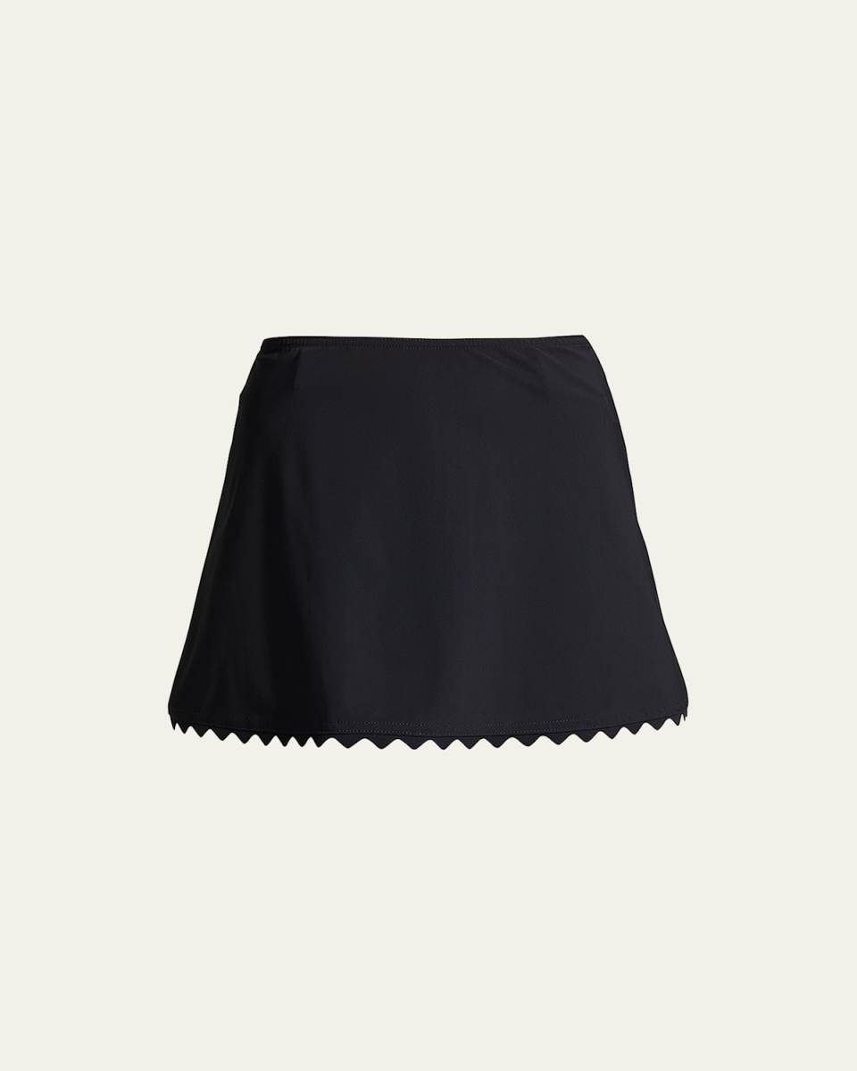 Ines Coverup Mini A-Line Skirt