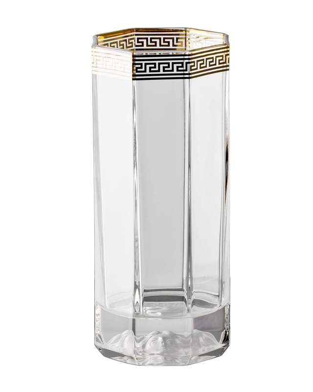 Medusa D'or Tall Drinking Glasses, Set of 2