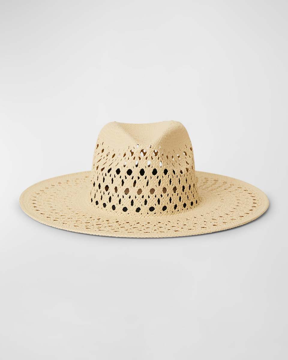Heidi Woven Straw Fedora