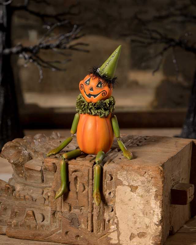 Treats Party Pumpkin Head Halloween Decoration