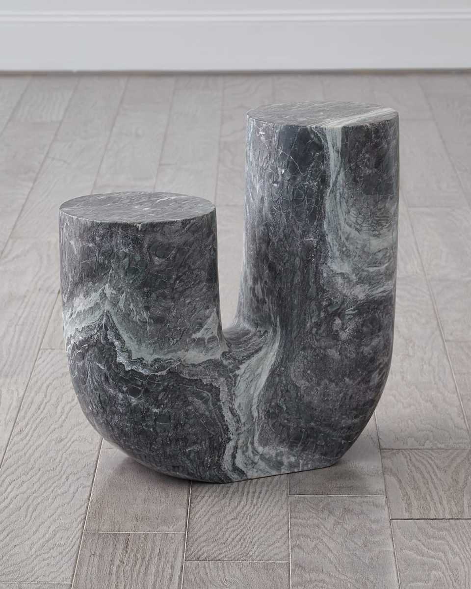 Emmalee Marble Side Table