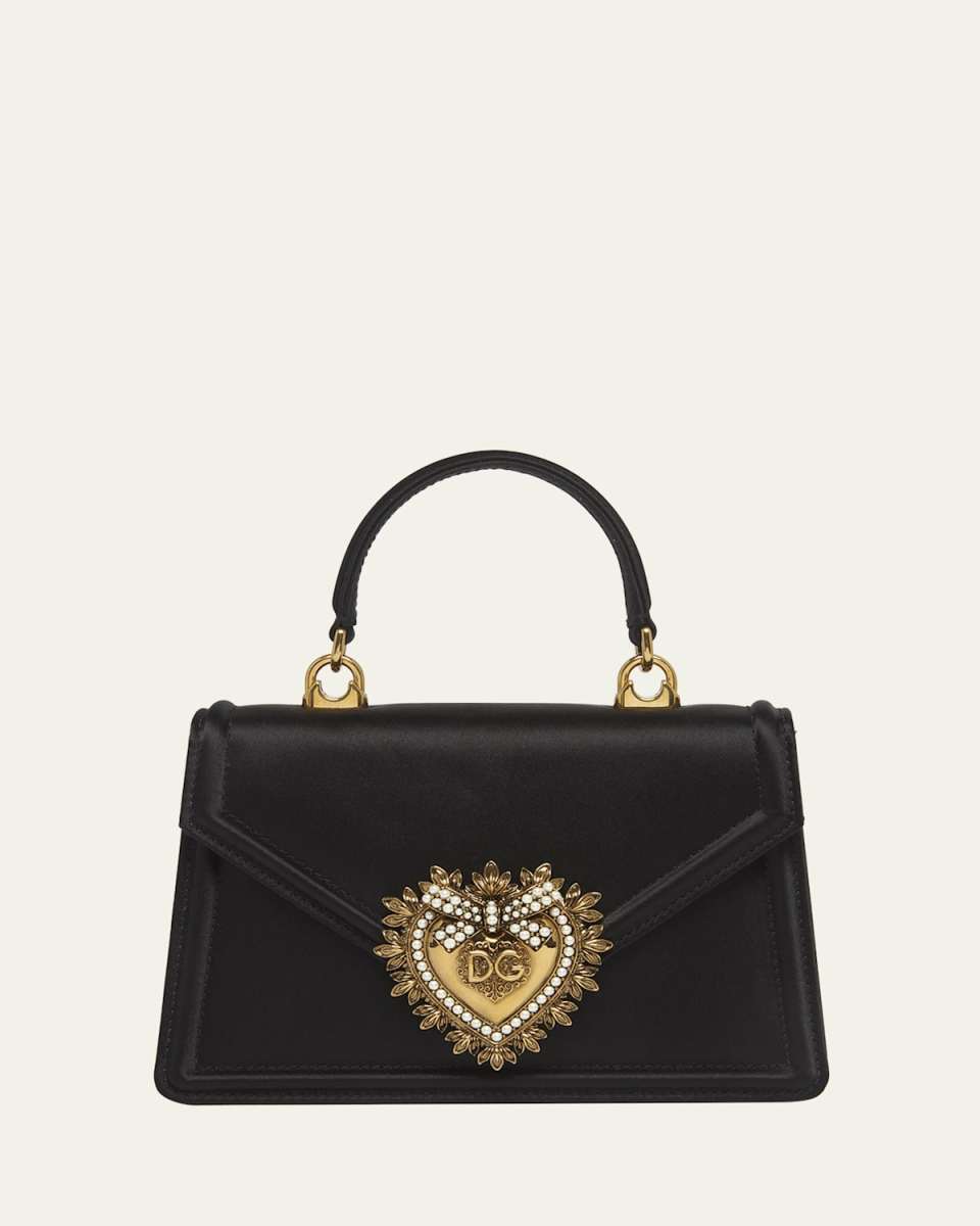Devotion Mini Satin Top-Handle Bag