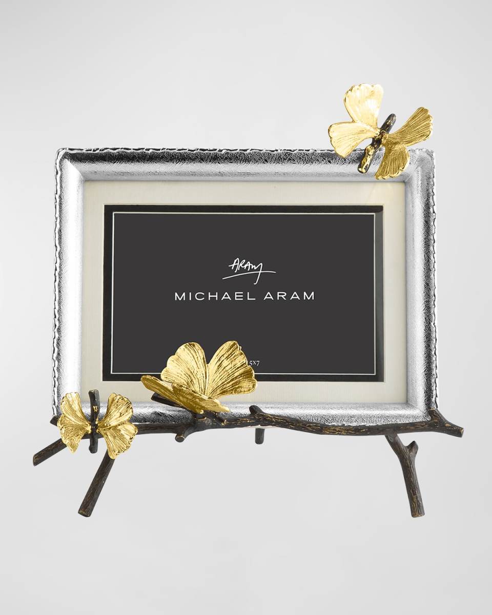Butterfly Ginkgo Easel Frame