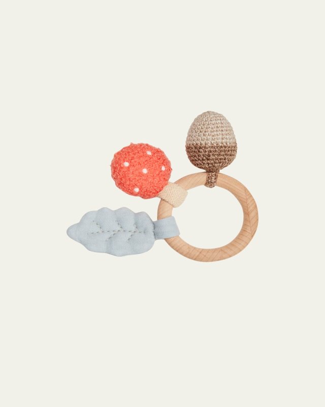 In the Wood Activity Ring Rattle