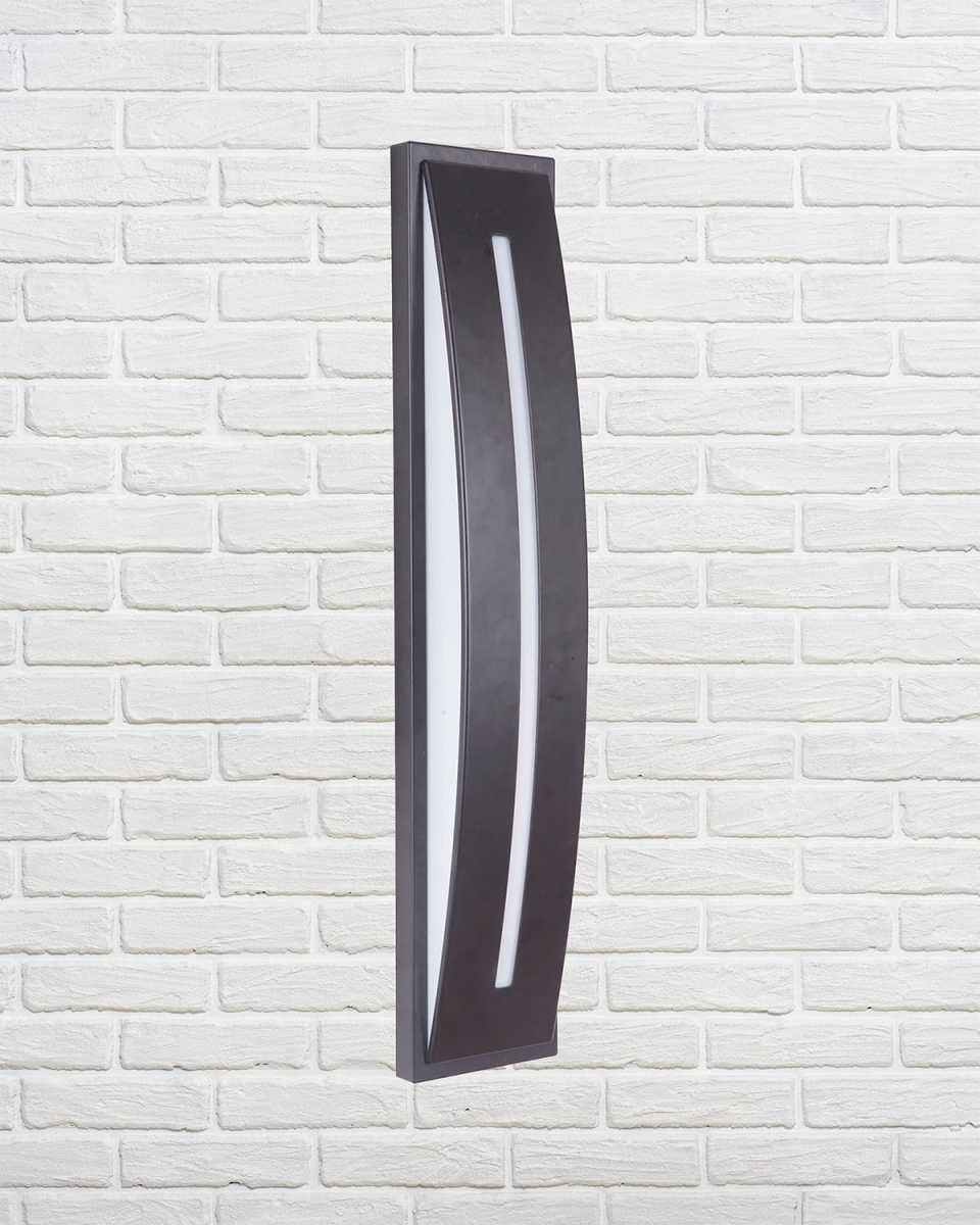 Luna 1-Light Medium LED Outdoor Pocket Sconce
