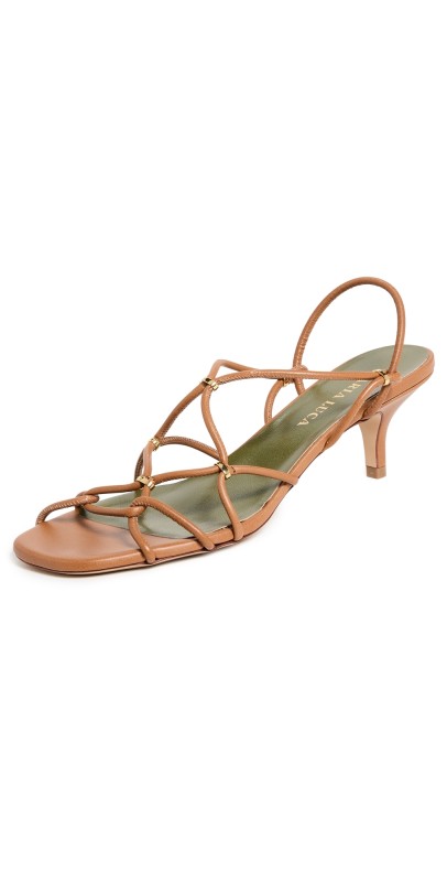 Maria Luca Iside Sandals Tan