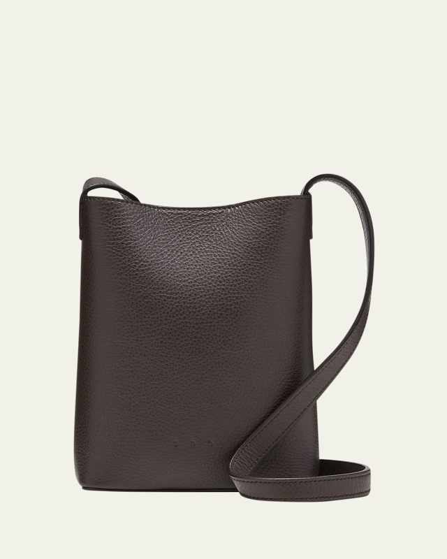 Sac Micro Leather Crossbody Bag