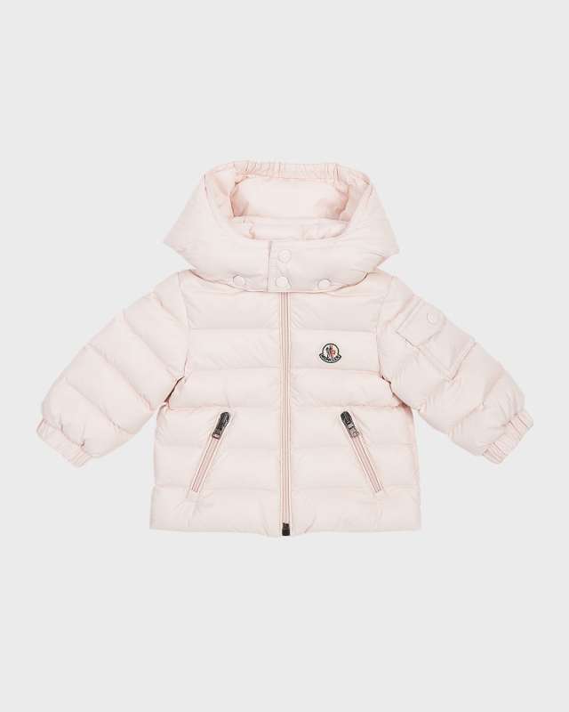 Girl's Jules Logo Patch Jacket, Size 12M-