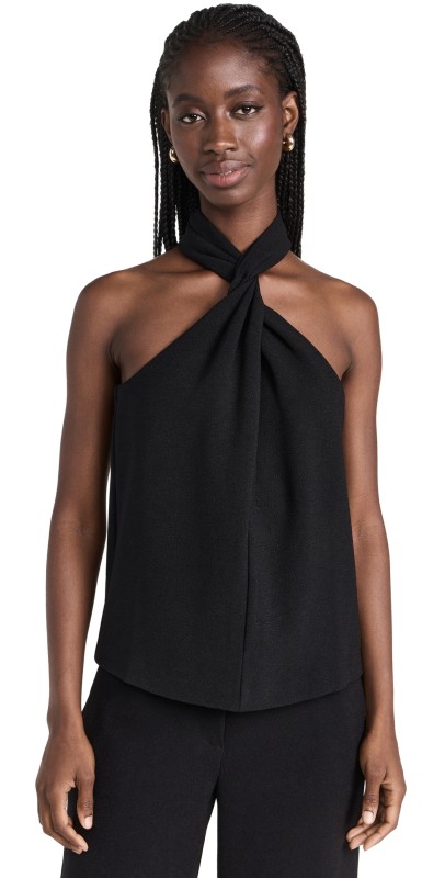 ANINE BING Becca Top Black