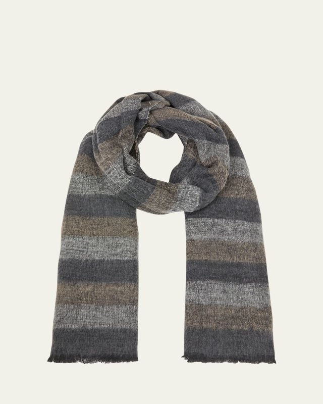 Hokkaido Striped Shawl