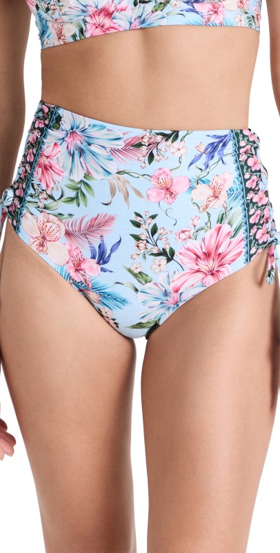 Agua Bendita Hopeally Bikini Bottoms Light Blue