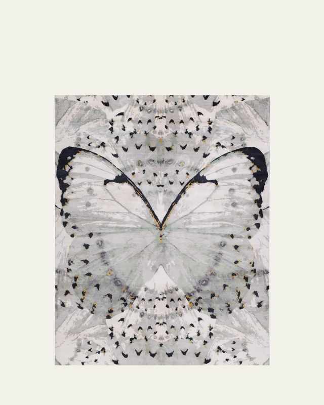 Glasswings Hand-Knotted Rug, 9' x 12'