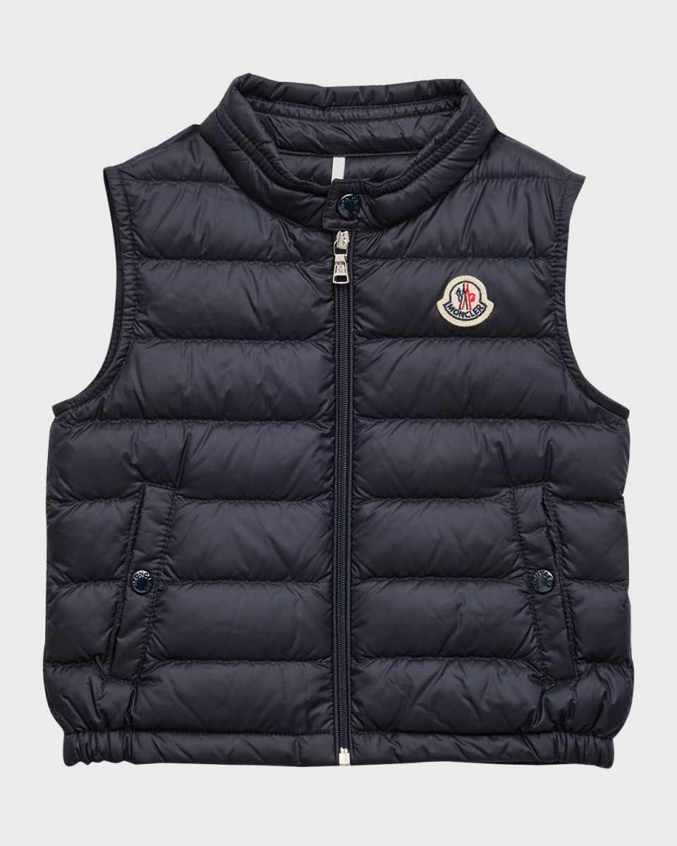 Boy's Amaury Puffer Vest, Size 12M-