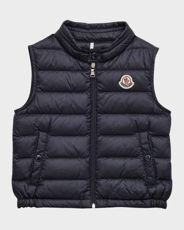 Boy's Amaury Puffer Vest, Size 12M-