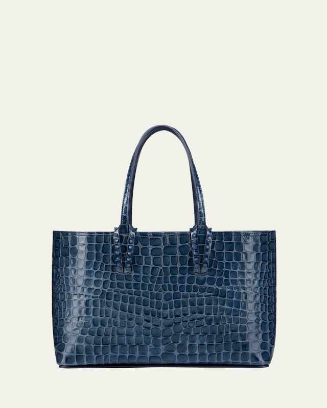 Cabata Small in Alligator Embossed Leather