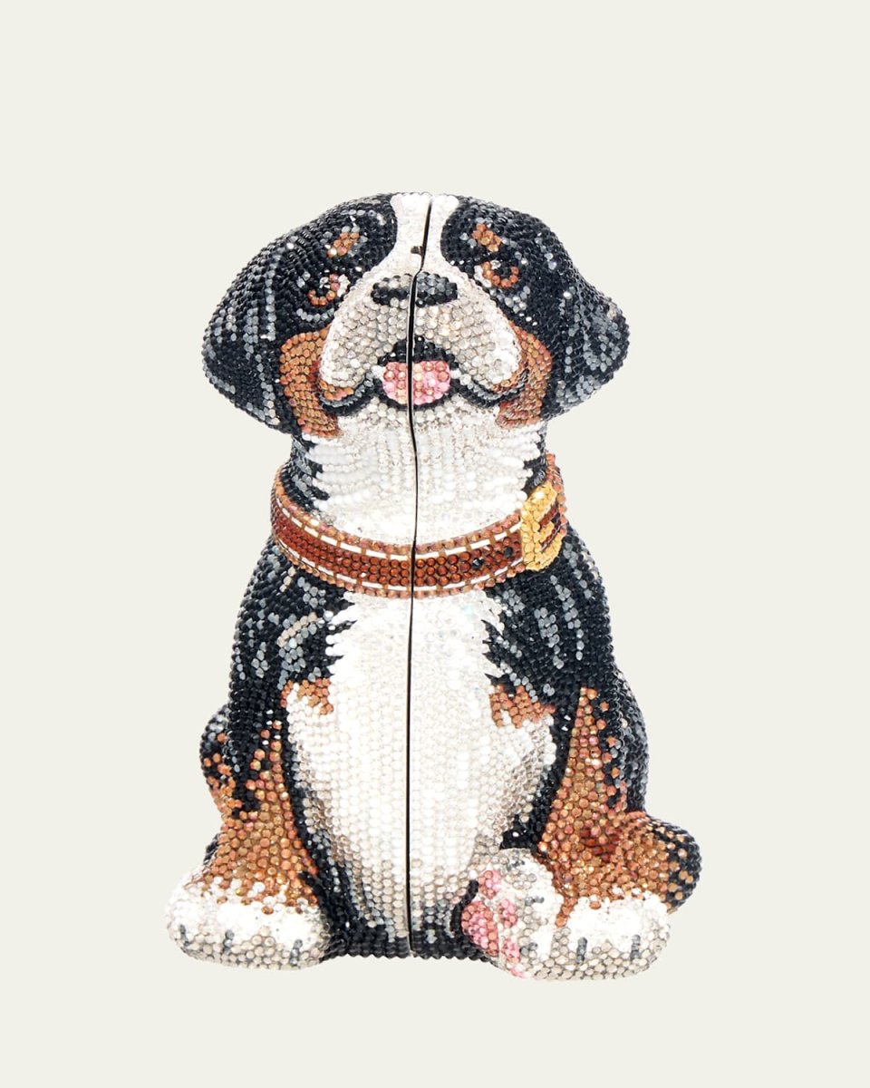 Puppy Juno Crystal Minaudiere