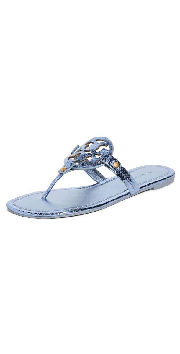 Tory Burch Miller Sandals Laguna Blue