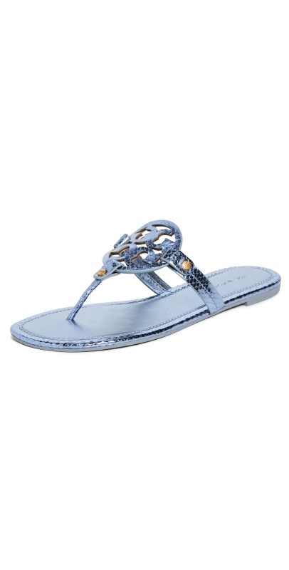 Tory Burch Miller Sandals Laguna Blue