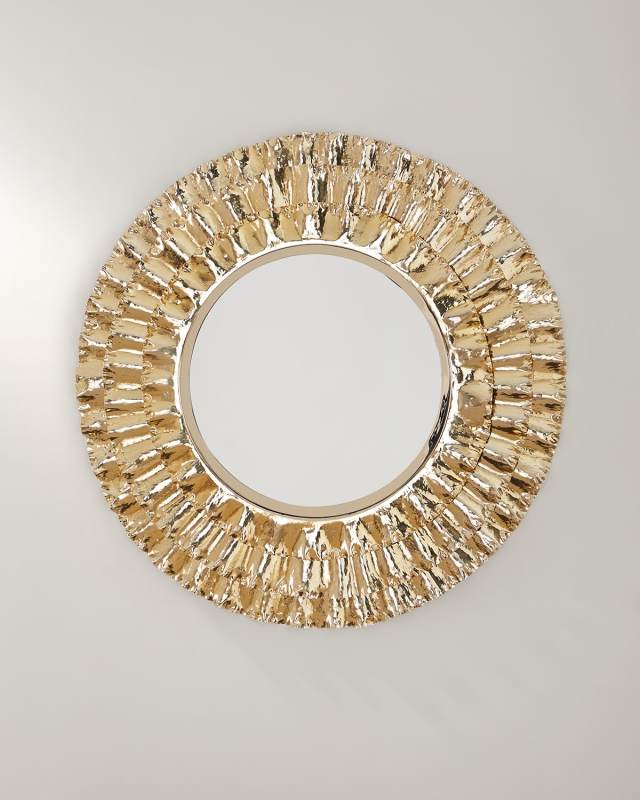 Ruffle Wall Mirror