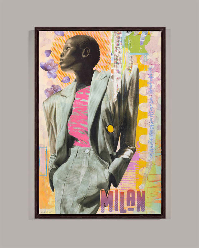 Fashion Fix Milan' Wall Art on Canvas