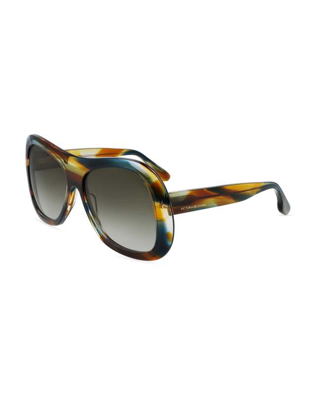 Geometric Square Acetate Sunglasses