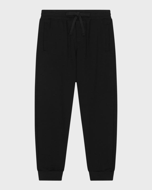 Boy's Logo Patch Joggers, Size 8-14