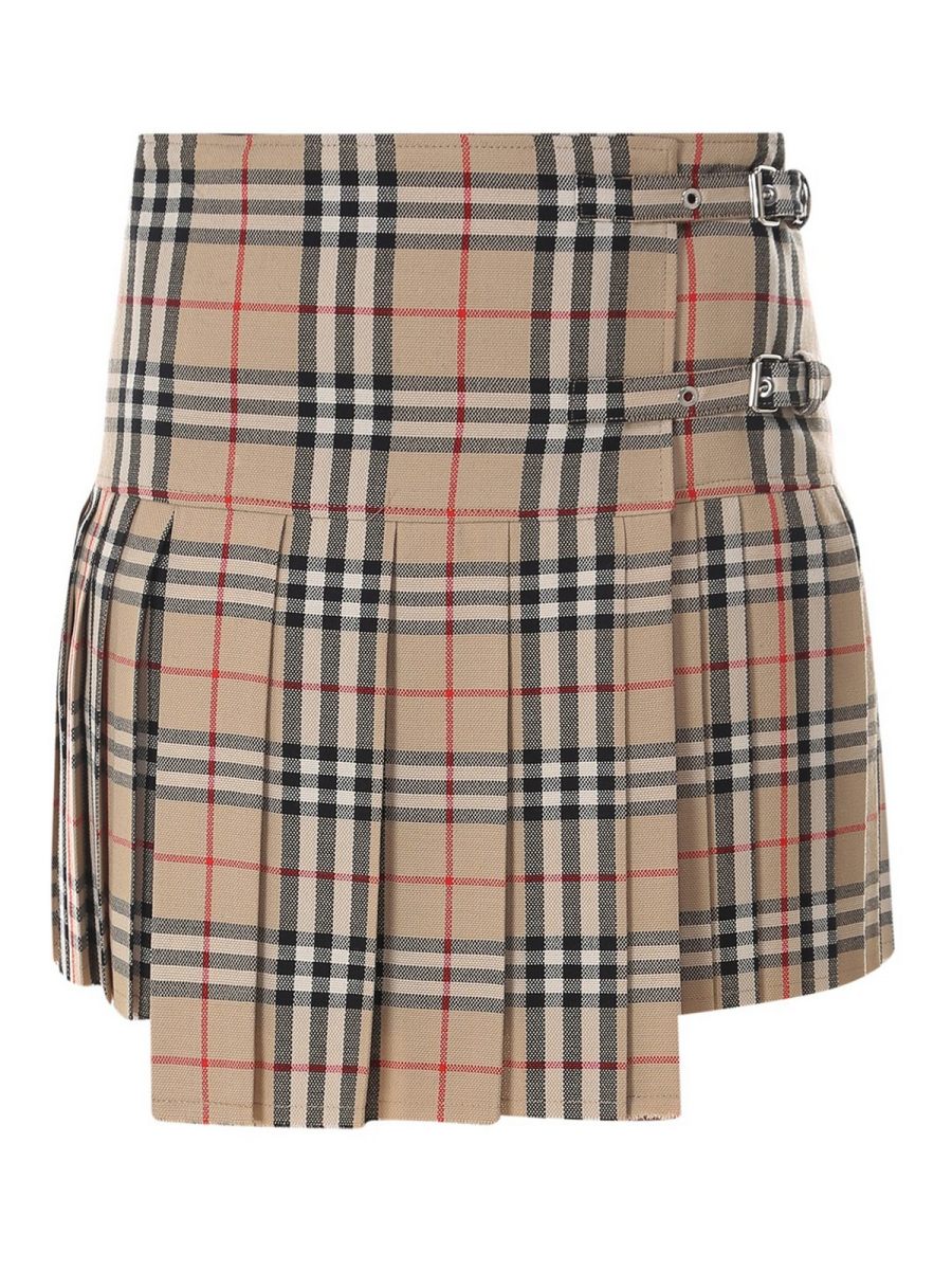 Burberry Mini Jupe - Tartan